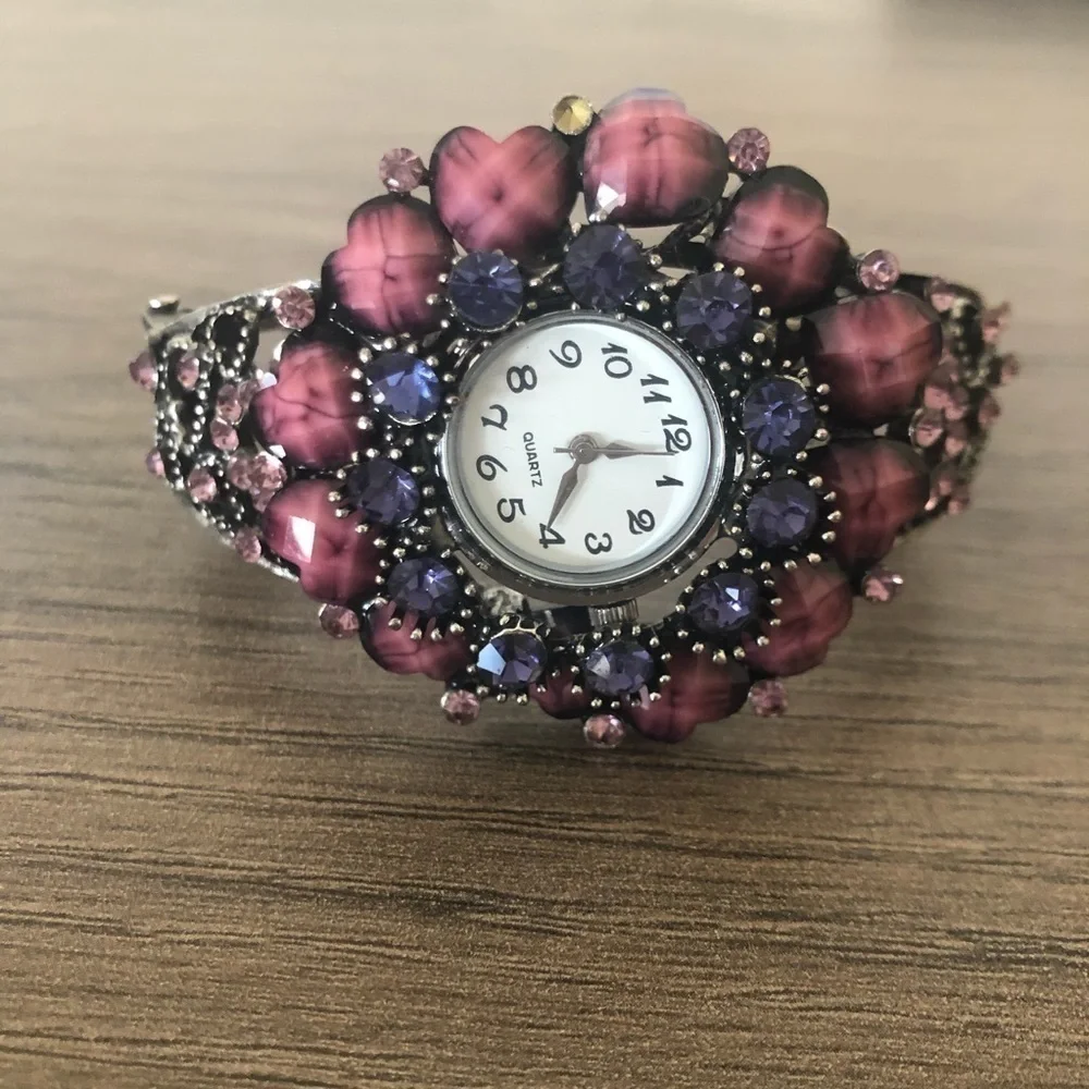 Beaded bracelet watch